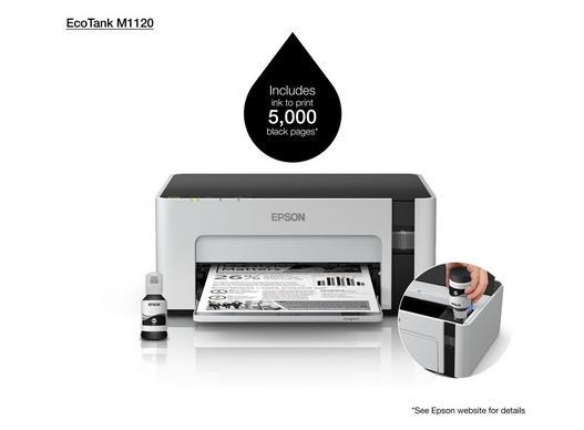 Epson EcoTank M1120 Monochrome Wi-Fi Ink Tank Printer – Official