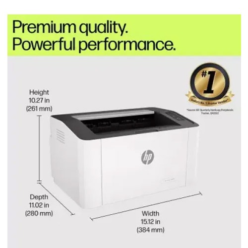 HP Laser 1008a Monochrome Laser Printer