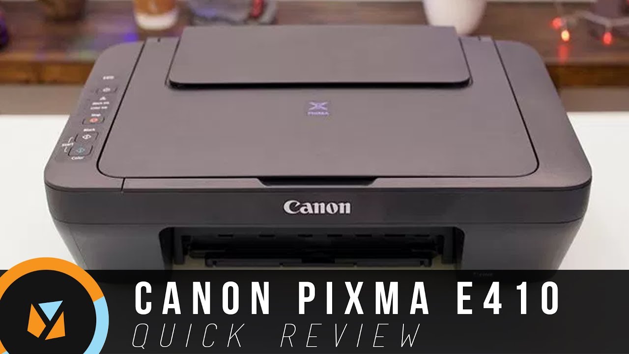 Canon PIXMA E410 All-in-One Inkjet Printer