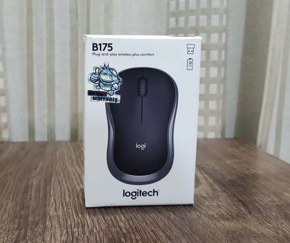 Logitech B175 Black Wireless Mouse